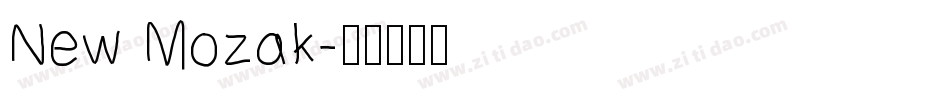 New Mozak字体转换